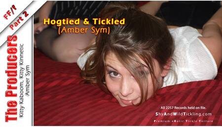 The Producers: Amber Sym Hogtied & Tickled (nylons)