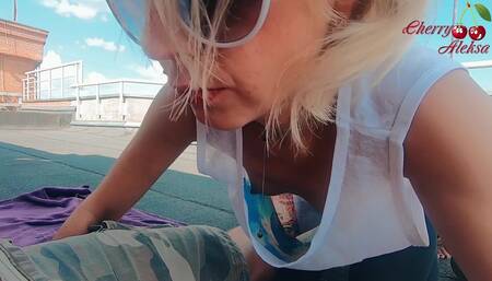 CherryAleksa Sucked Cock and Pussy Fucking - Facial