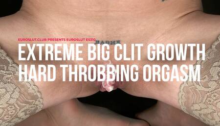 Extreme Big Clit Growth Hard Throbbing Orgasm (ES310)