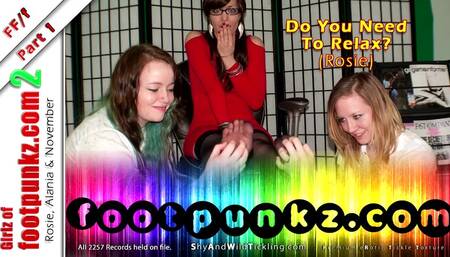 Girlz of Footpunkz 2 - Part 1 - Do You Need To Relax - Rosie)