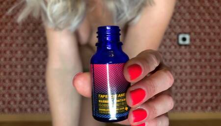 Gooner Girl Cums Hard Poppers Masturbation (ES374)