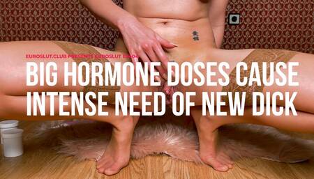 Big Hormone Doses Cause Intense Need Of New Dick (ES404)