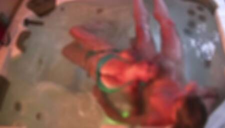 Jacuzzi spider view tease