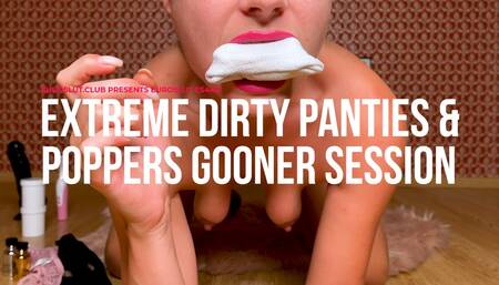 Extreme Dirty Panties And Poppers Gooner Session (ES440)
