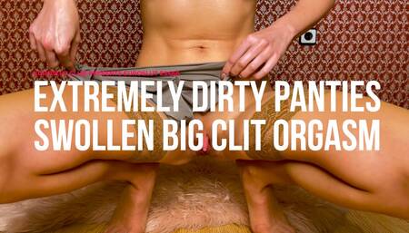 Extremely Dirty Panties Swollen Big Clit Orgasm (ES466)