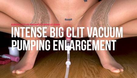 Intense Big Clit Vacuum Pumping Enlargement (ES500)