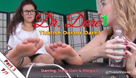 Dr. Dare 1 - Part 3 - Ticklish Doctor Dare?