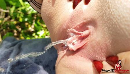 My compilation how i piss outdoor close up "Your curvy nymphomaniac"