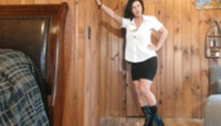 demanding boot stomp joi