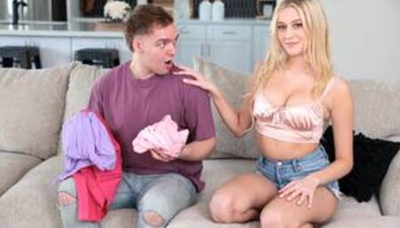 Teen stepsister wanted stepbros advice on how to set up her dating app