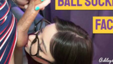 Ball Sucking & Facial