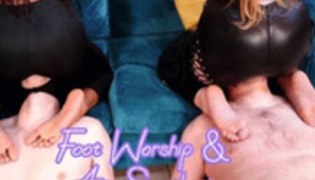 Foot Worship and Ass Smothering