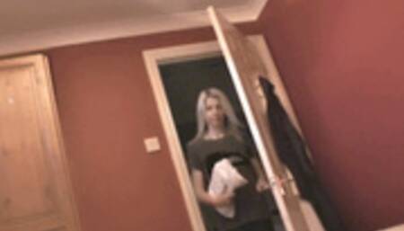 Diaper boy caught wanking punished with chastity and prostate milking - MP4