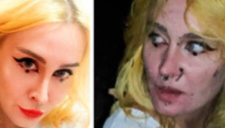 Wildly dirty walk (humiliation, piss, spit, public, dirty, trash)