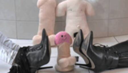 Sex joke article under heeled Boots