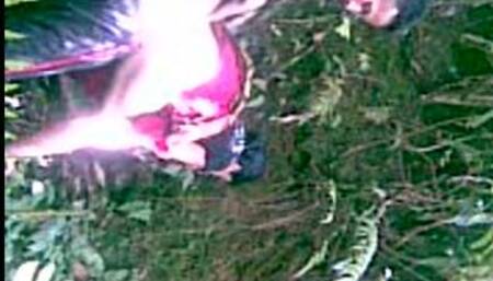 Hot Assamese couple fucking outside captured on mobile