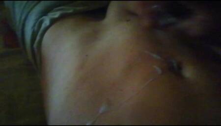 Young Man Masturbates and Squirts His Beautiful Milk