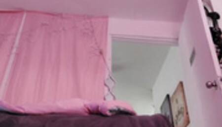 pov you shrunk to spy on stepmommy after a shower towering and stomping over you naked with her huge soles she bends down and FARTS right on you naked in a towel putting on lotion bra and panties and jean shorts to go out