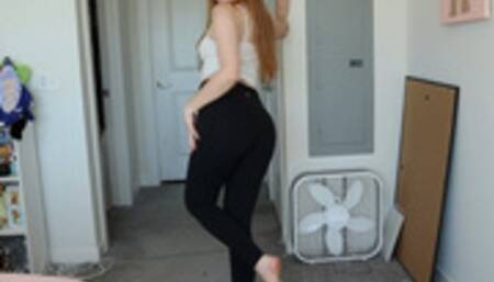 Teasing You In My Lululemon Leggings