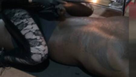 CANDLES ON A BRATTY BODY