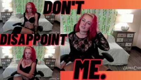 Don't Disappoint Me - JennaCyde
