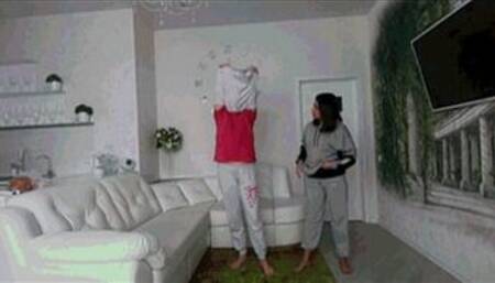 We take our sweatshirts off2IV