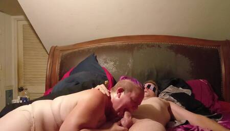 I'll take care of it. Deep throating can be so much fun. It's a special treat from the brat.
