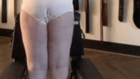 Straps, canes, pin wheels and my hand