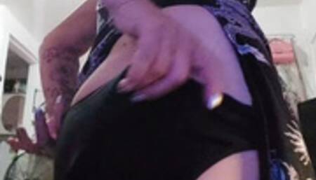 Giantess Lola's Little Shrunken personal Ass Slaves She Shrinks them and makes shoves their heads up her ass keeping them there all day and taking them out to fart on them and make them smell it and lick her ass clean