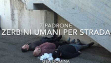 GEA DOMINA - 8 MISTRESS AND 4 HUMAN DOORMATS ON THE ROAD