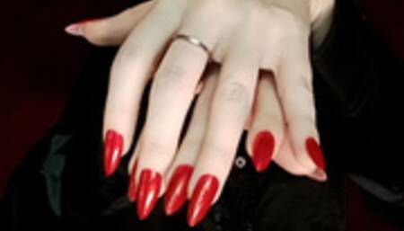 Red nails excite fantasy