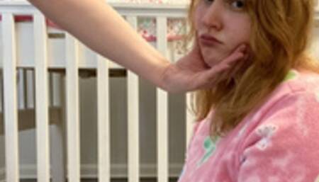 Diapered Spanking and Straightjacket Punishment