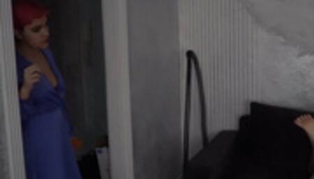 Good foot slut gets the honor of worshiping her Goddess's feet! HD