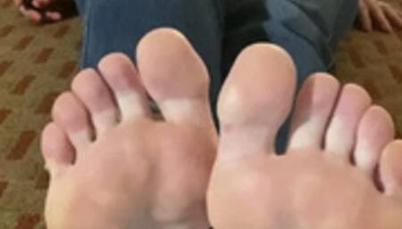 Naughty Dick & Foot Play