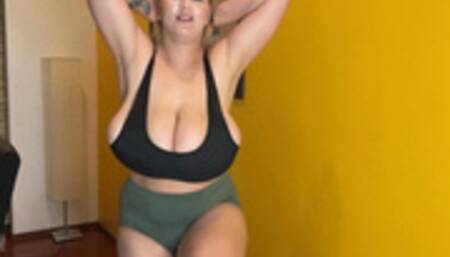 Rough bouncing high knees exercise #2