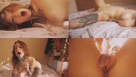 18 yo petite girl masturbating in her room