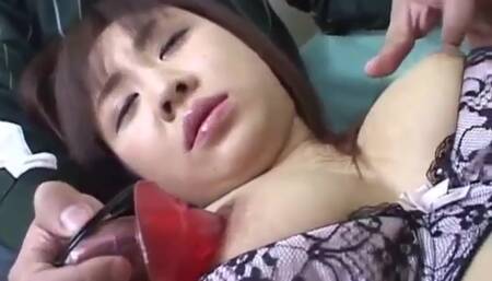 Has Hairy Slit Fucked With Vibrator And - Nanami Komachi