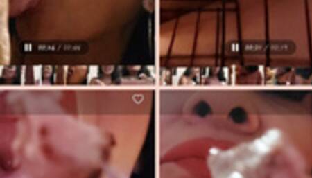 Rare juicy Steak Vore Mistress Lola Grant's your wish to be raised like livestock and eaten she has you sign a contract cages you feeds you to fatten you up and cooks and devours you burping smoking and showing her full bloated belly digesting