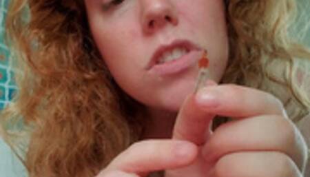 Cum in my giantess belly mov