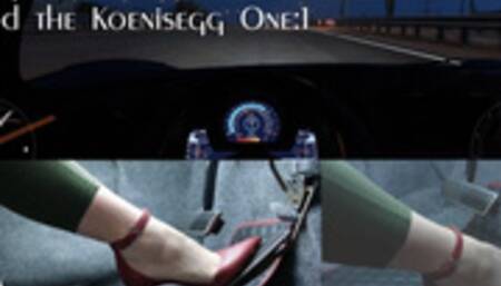 Highway Runs in Red Stilettos and the Koenisegg One:1 (mp4 1080p)