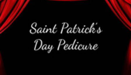 Saint Patrick’s Day Pedicure