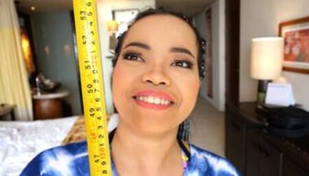 Super tiny Thai teen shows guy around