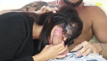 Old Italian Babe Deva Nobili Hardcore Banged in her Tight Ass