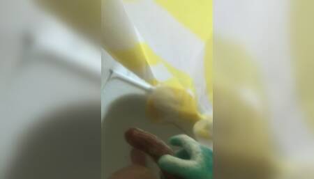 Dick Slip in The Shower