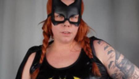 Batgirl GROWTH from POV Supervillian Serum WMV 1080 Fishnet Pantyhose Destruction