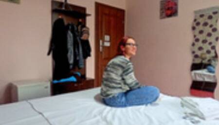 She swallows cock deepthroat and then rides it like a pro