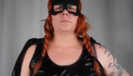 Batgirl GROWTH from POV Supervillian Serum MP4 1080 Fishnet Pantyhose Destruction