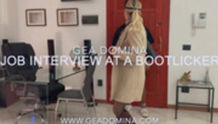 GEA DOMINA - JOB INTERVIEW AT A BOOTLICKER