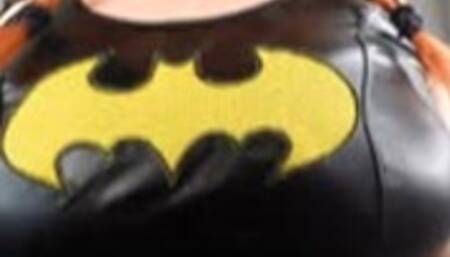 Batgirl GROWTH from POV Supervillian Serum MP4 640 Fishnet Pantyhose Destruction