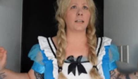 Alice in Wonderland RAPID GIANTESS GROWTH! MP4 640 No Clothes Destruction